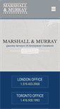 Mobile Screenshot of marshallmurray.com